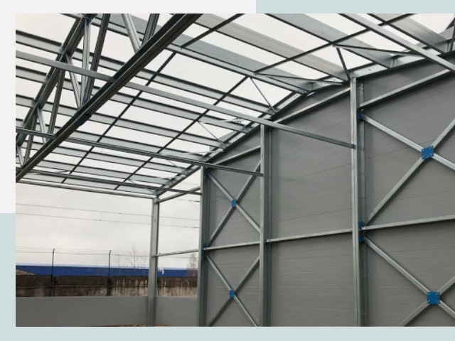 Каркасные ангары от СтальСтрой-Жлк по цене от 613 руб.