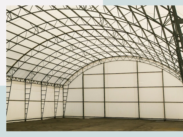 Арочные ангары от 613 руб. в Железногорск и Курская область