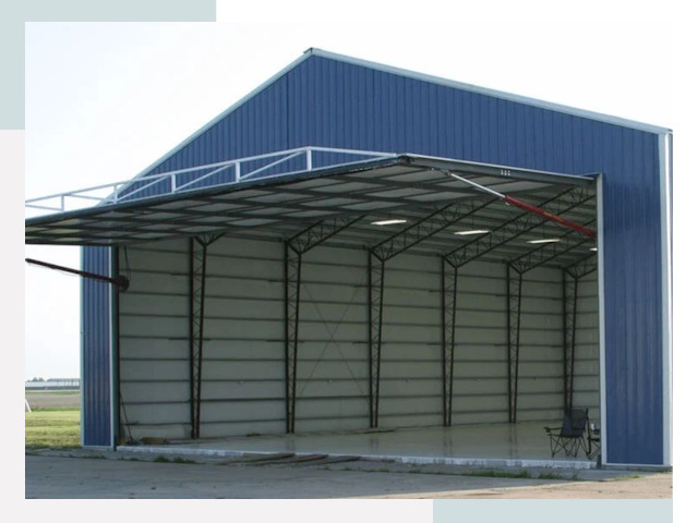 Прямо стенные ангары в Железногорске