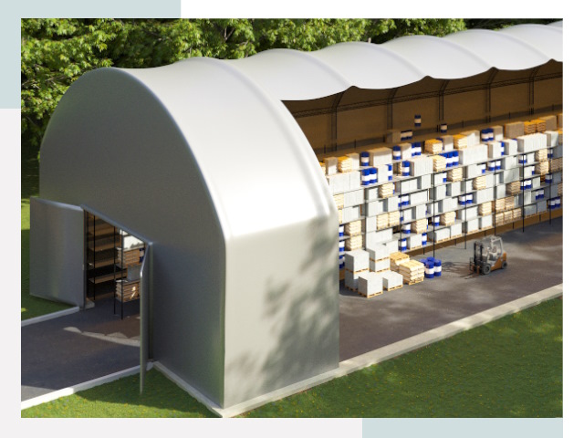 Тентовые ангары в Железногорске
