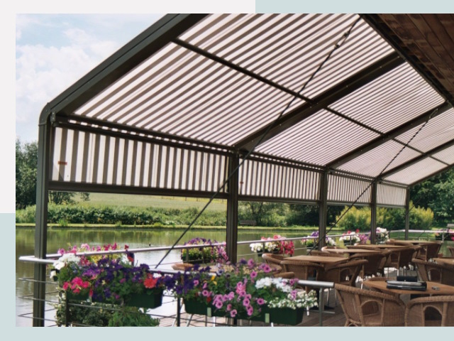 Элегантные навесы для кафе от 613 руб в Железногорск