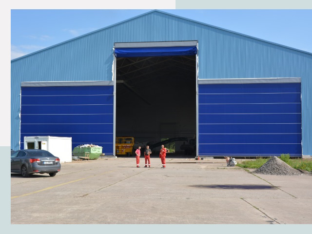 Ангарные ворота в Железногорск от СтальСтрой-Жлк по цене 613 руб.