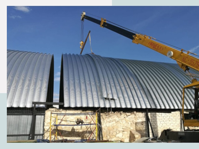 Реконструкция ангаров в Железногорске от 613 руб.